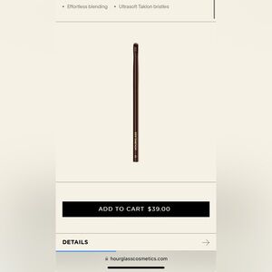 HOURGLASS MAKE UP BRUSH 11 NEW